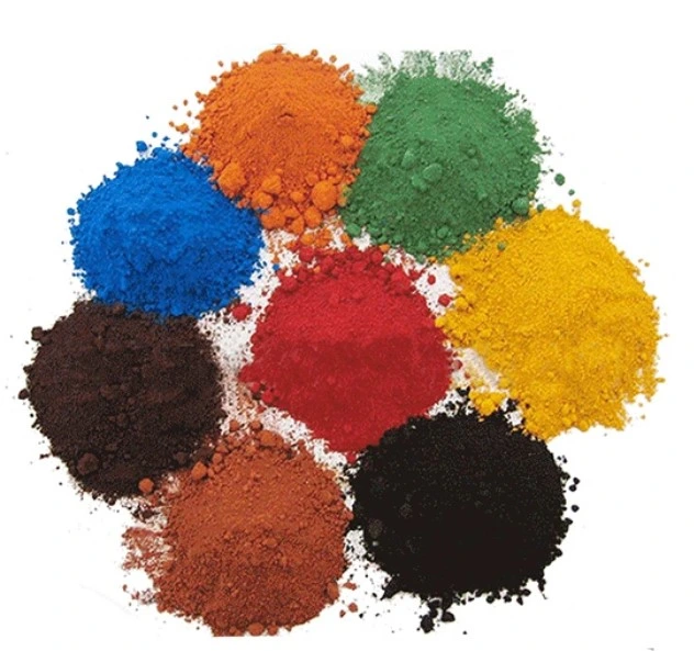 Inorganic Pigment Powder Iron Oxide Red/Black/Yellow for Construction/Concrete and Cement